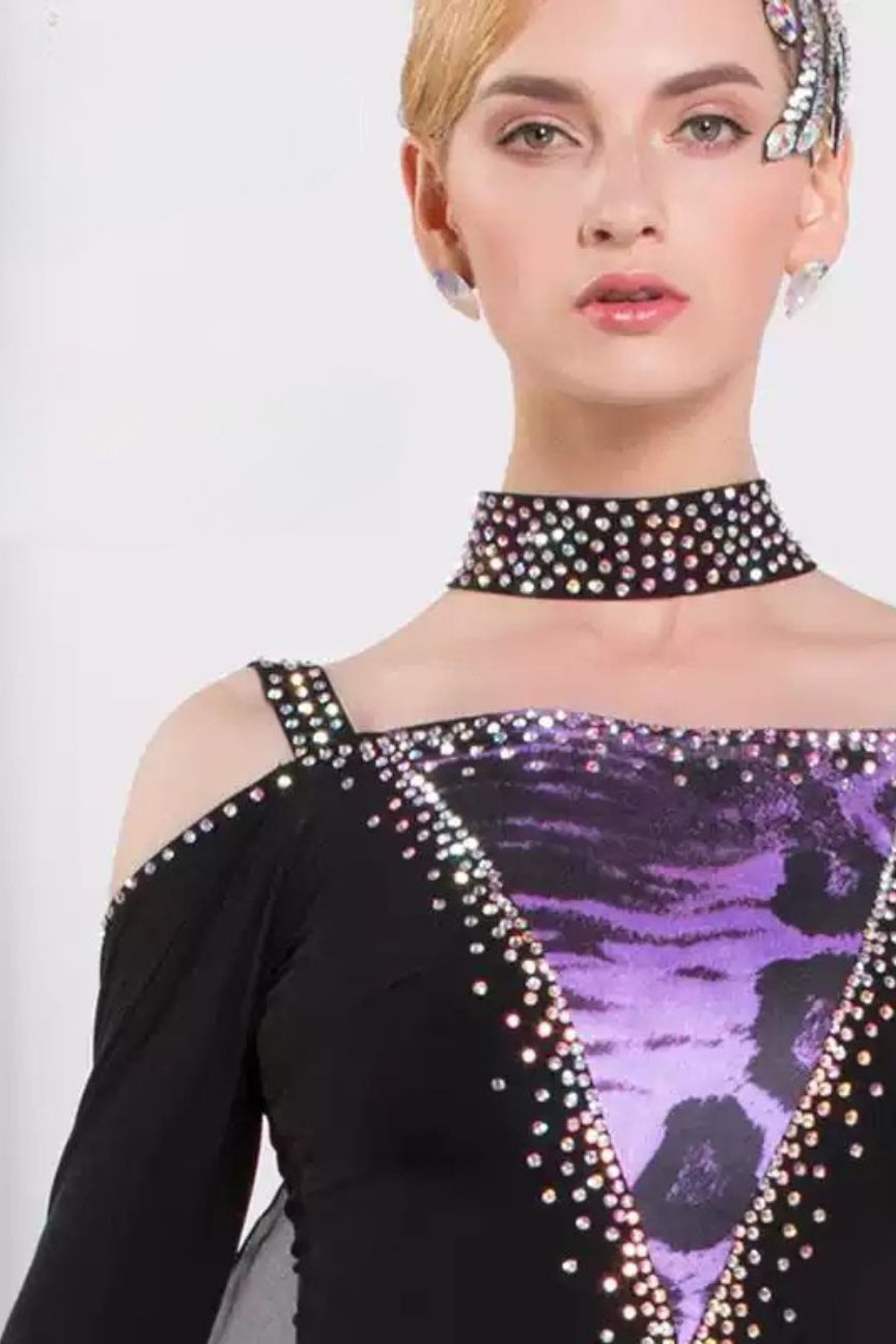 new modern dance practice skirt big swing skirt ballroom dance dress custom waltz competition practice clothes image 0