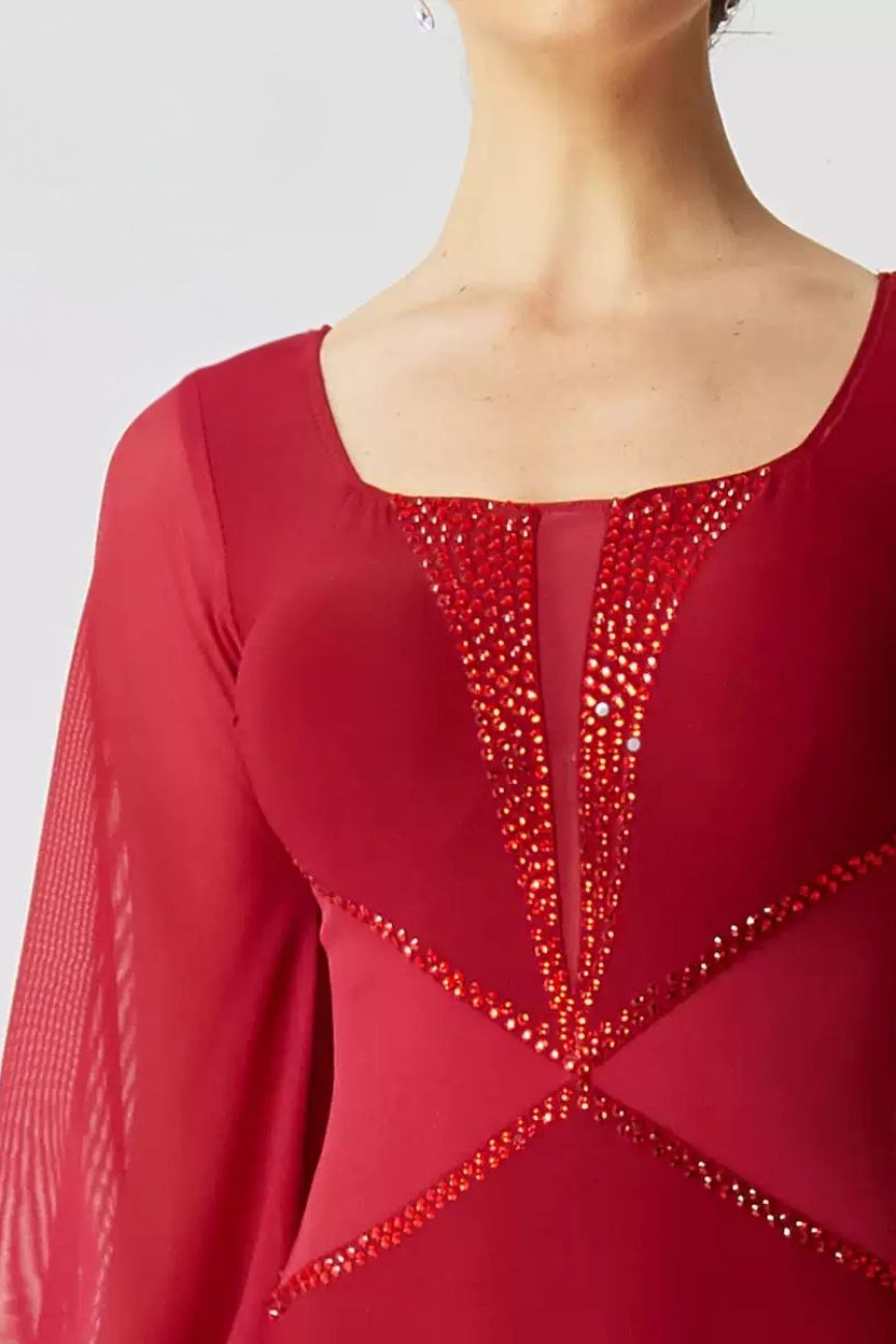 2023 new national standard modern dance costume ballroom dance waltz one-piece practice dress
Invoicing available
¥
680 image 3