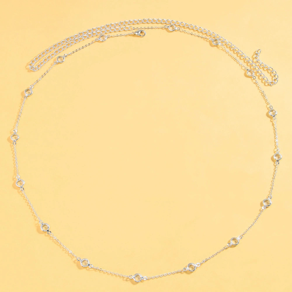 Waist chain sexy zircon bikini body chain versatile accessories Waist chain