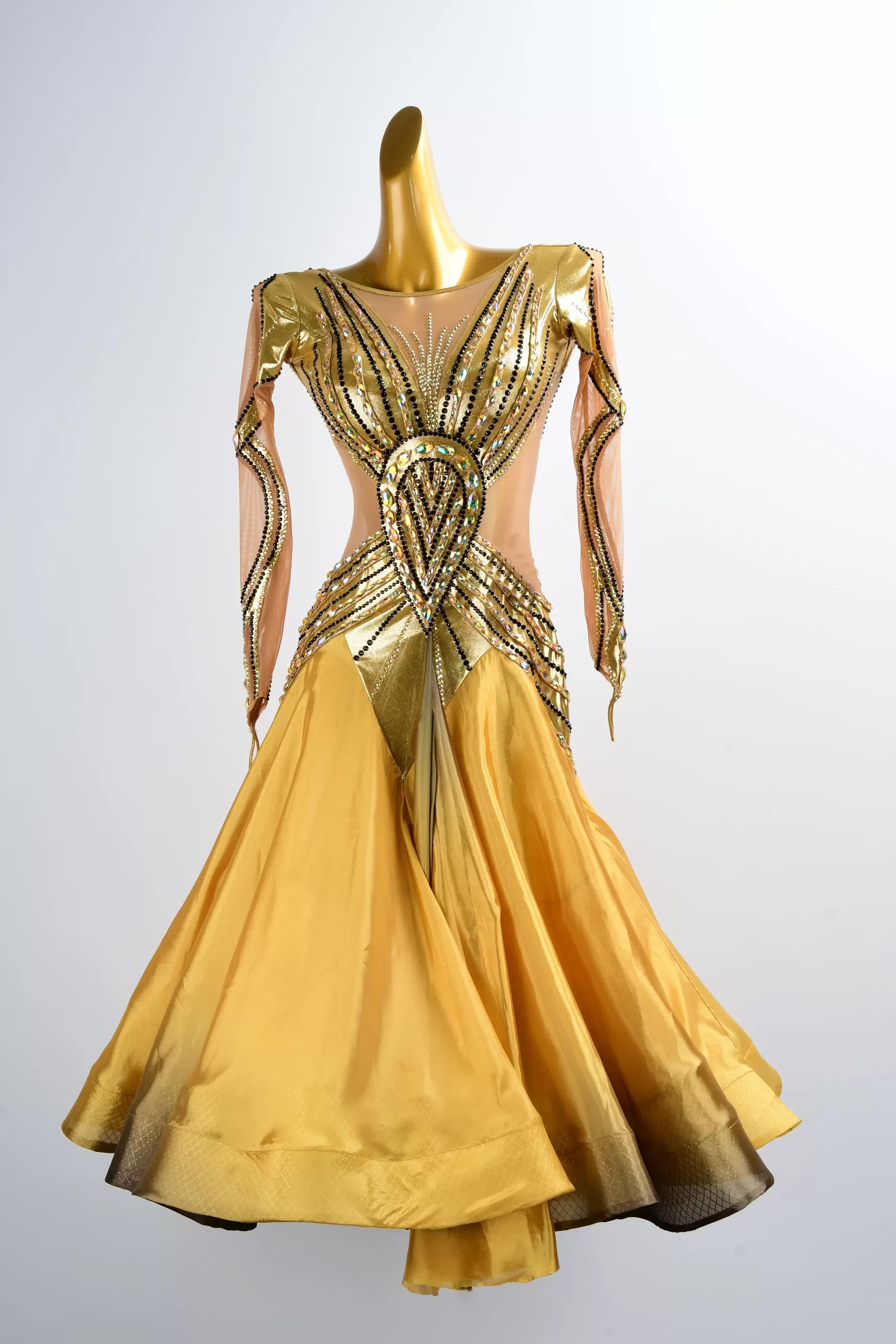 Chrisanne Fabric Blackpool Competition Ballroom Dance Dress image 0