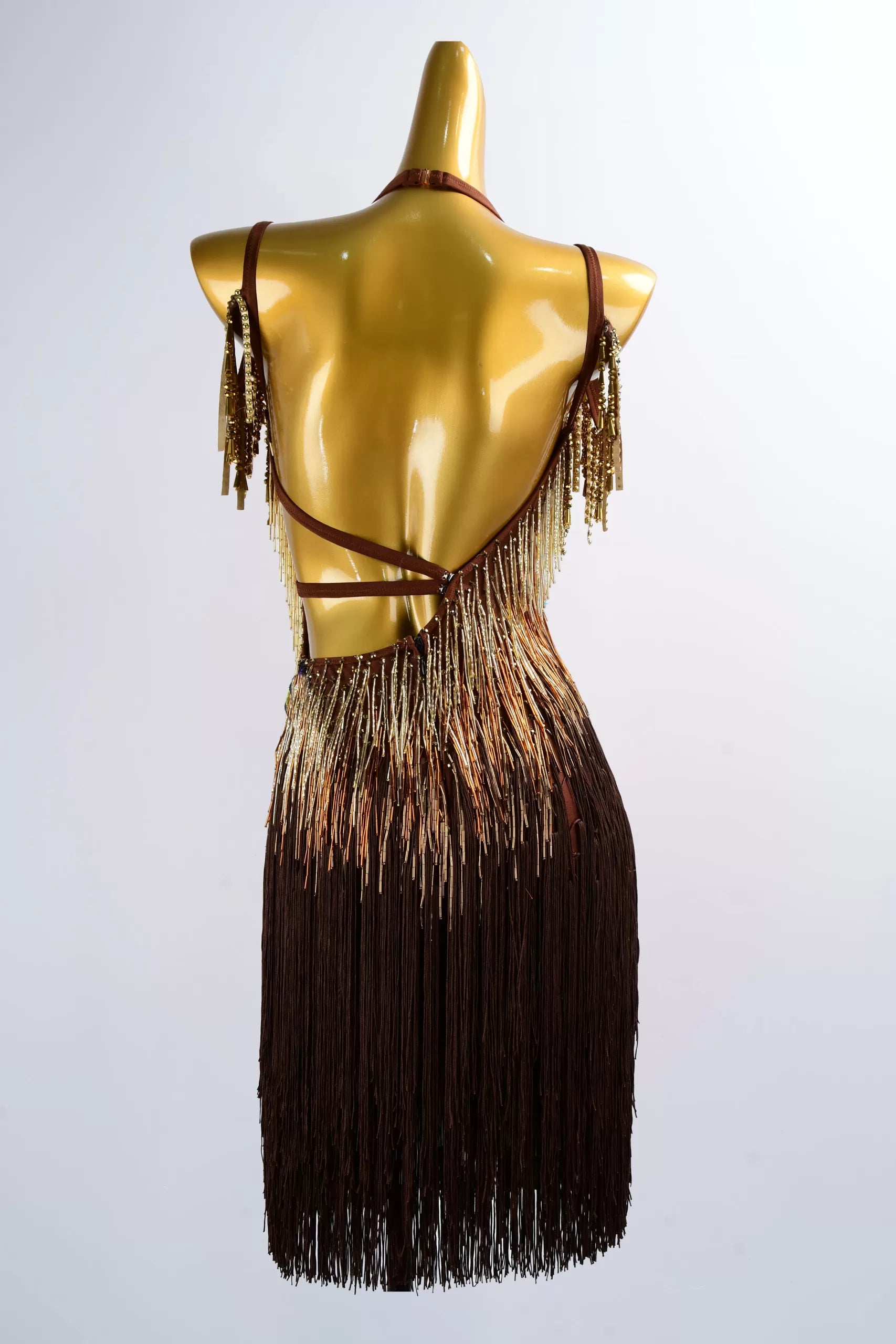 Astage Copper Delight Women Latin Dance Dress image 1