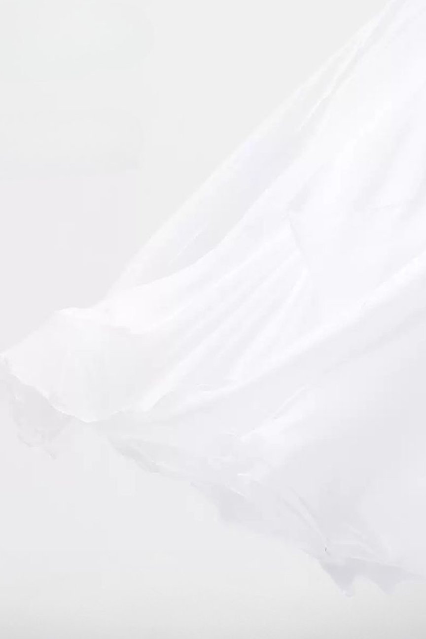 Bailebelle Fashion custom national standard modern dance performance competition dress dance skirt white image 3